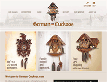 Tablet Screenshot of german-cuckoos.com
